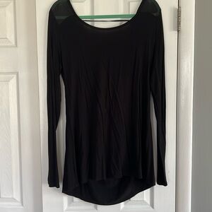 Open back tunic